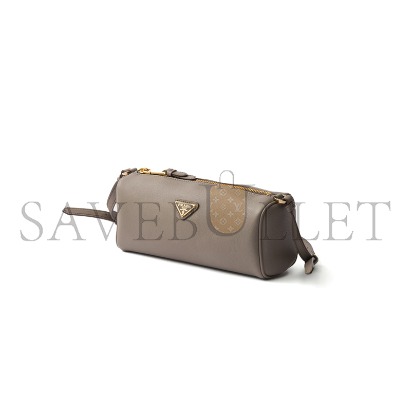PRADA LEATHER POUCH 1BC239 (22*9*7.5cm)